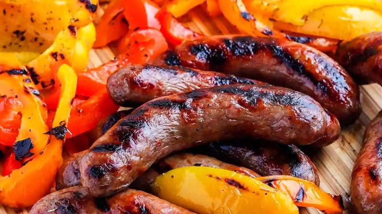 Grilled Italian Sausage.