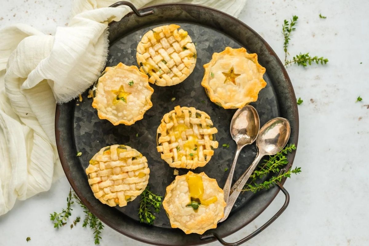 Mini Chicken Pot Pies With Pie Crust Pillsbury