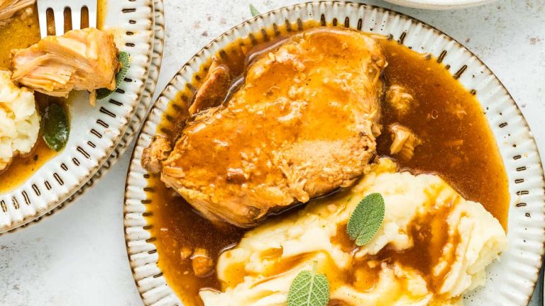 Old Fashioned Pork Roast.