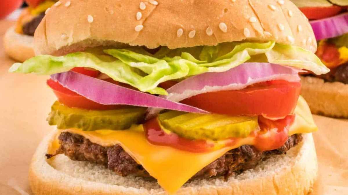 Oven-Baked Cheeseburgers.