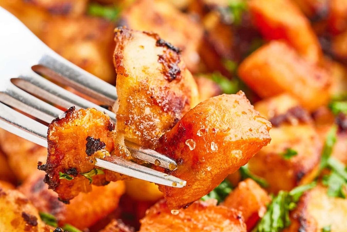 Roasted Potatoes And Carrots 1