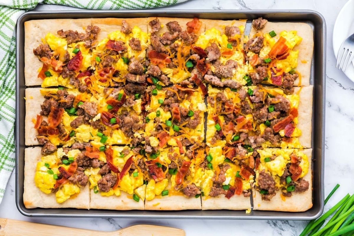 School Breakfast Pizza Pillsbury