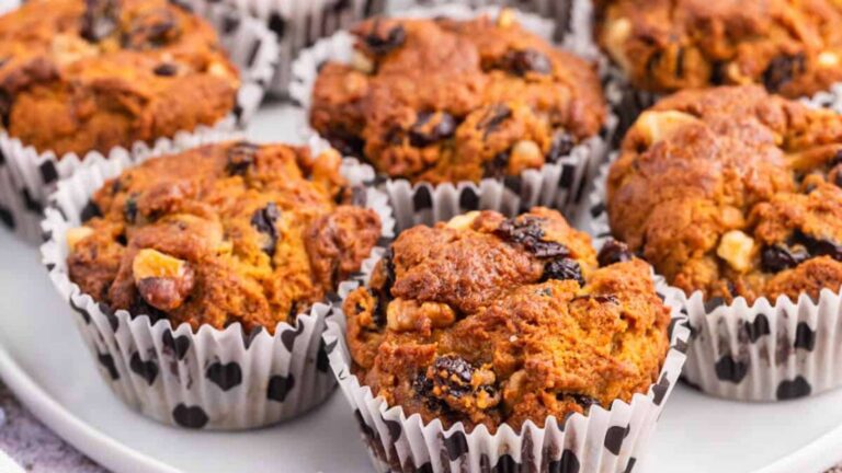 Butter Tart Muffins recipe by Simply Stacie.