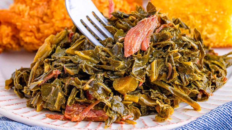 Southern Collard Greens Ham Hocks.