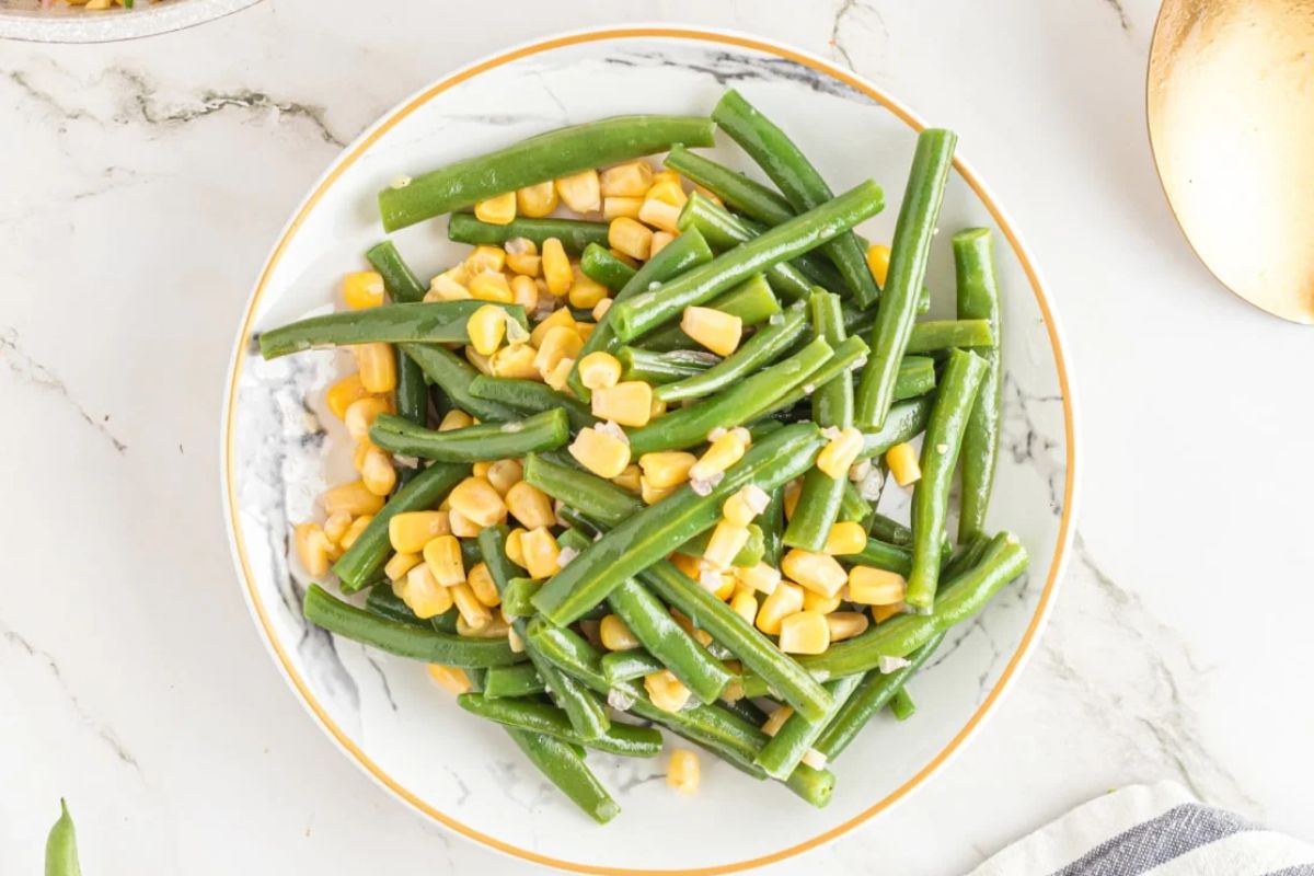 Sweet And Sour Green Beans And Corn Recipe
