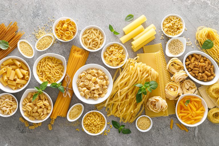 different types of pasta