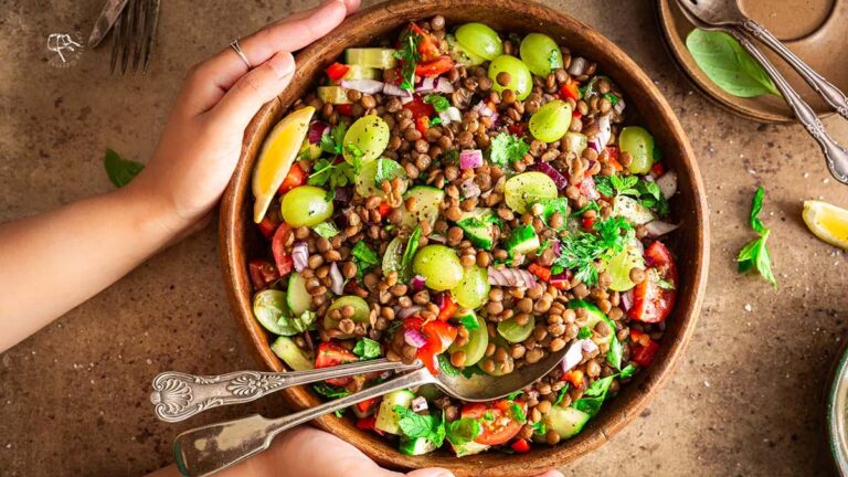 Lentil Salad.