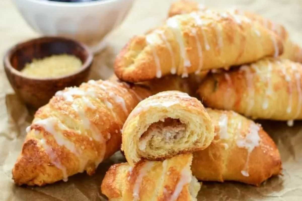 Blueberry Almond Crescent Rolls