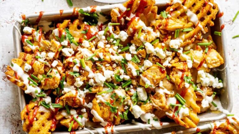 Buffalo Chicken Fries (Or Frachos).