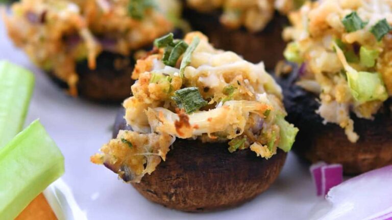 crab stuffed mushrooms