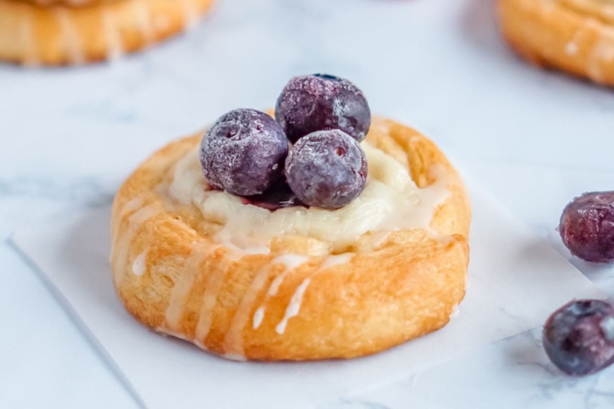 Crescent Roll Cream Cheese Danishes