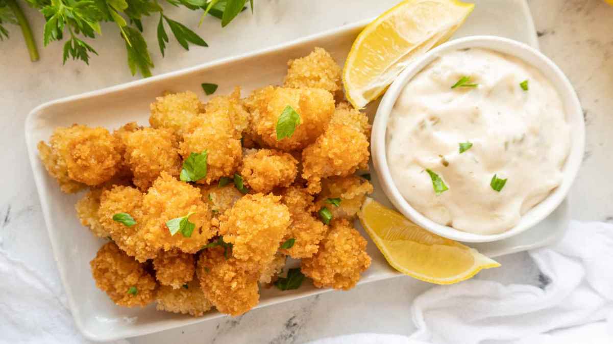 Fried Scallops.