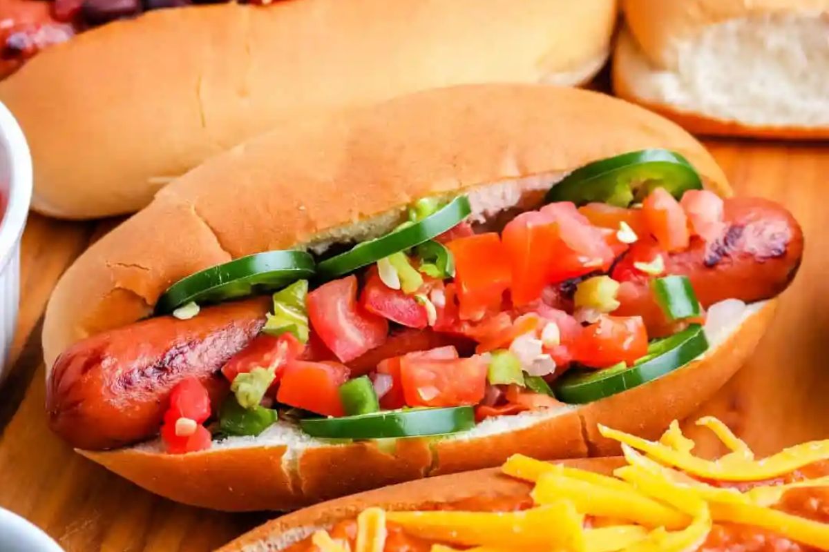 Grilled Hot Dogs