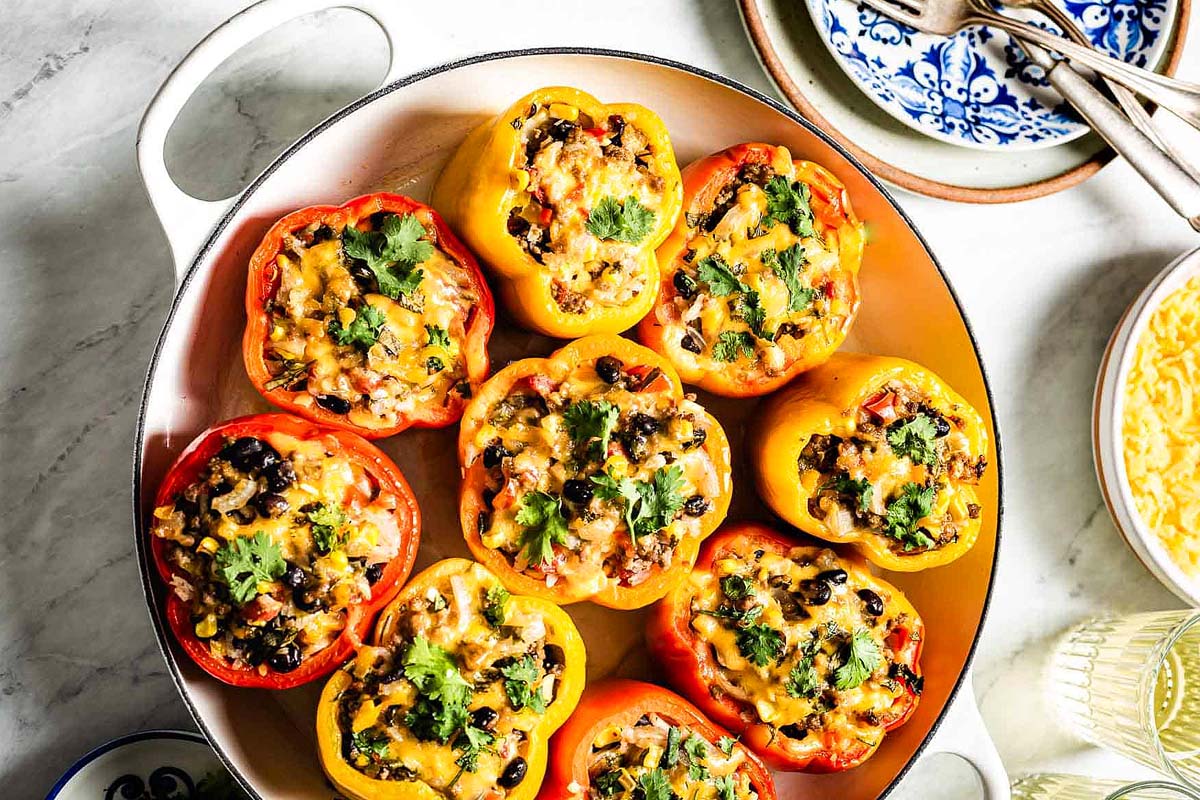 Mexican Stuffed Bell Peppers.