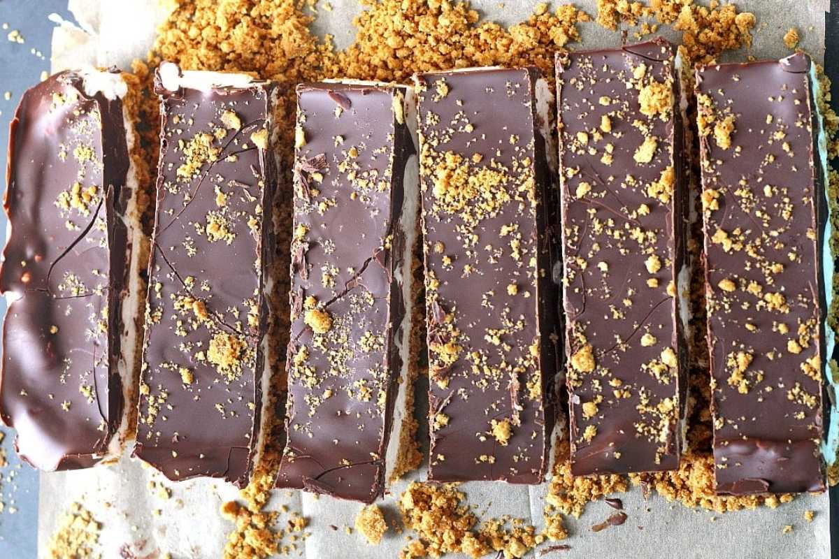No-Bake S’mores Bars. 