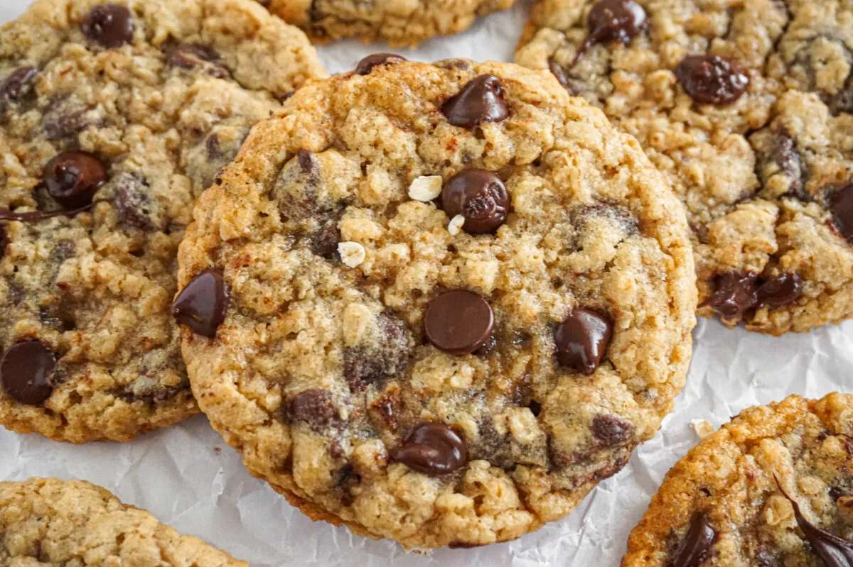 Delicious Cookies To Satisfy All Your Sweet Cravings 23 Oatmeal Chocolate Chip Cookies.