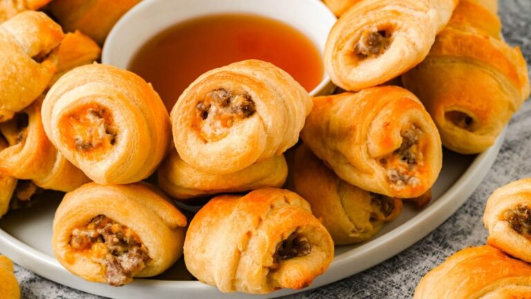 Sausage Cream Cheese Crescent Rolls.