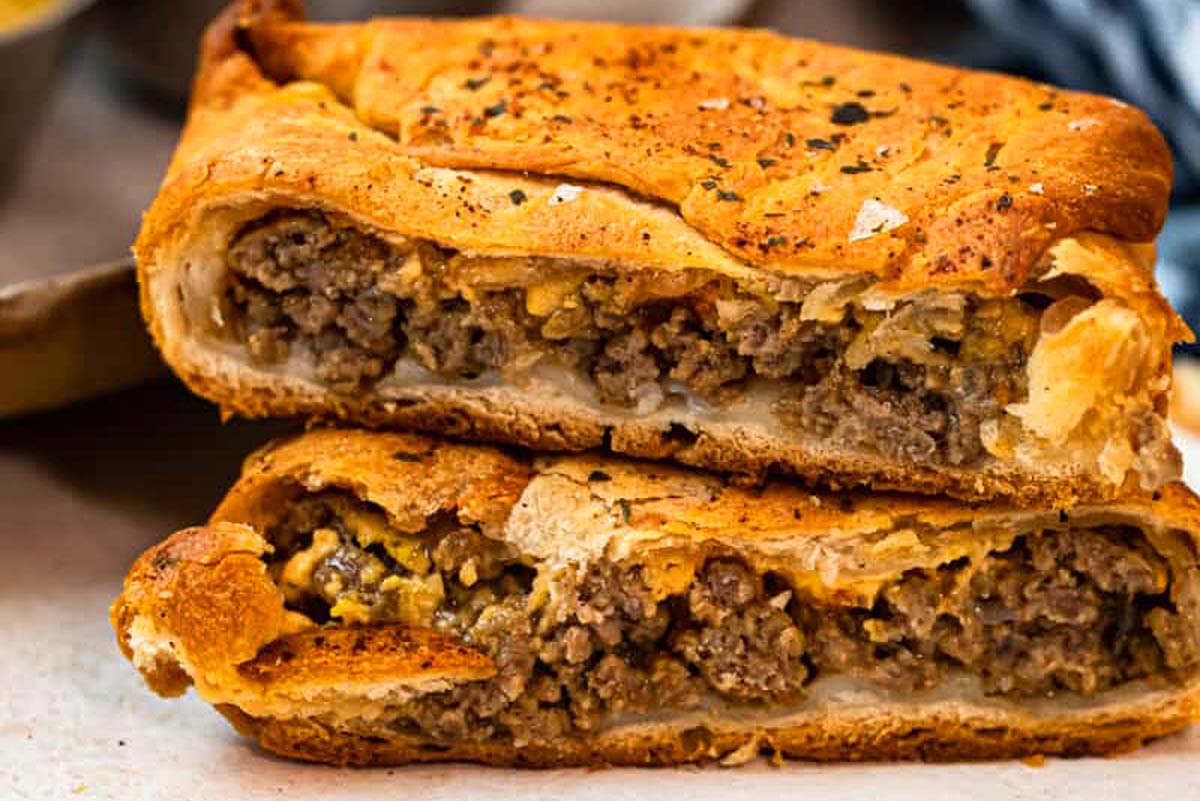 32 Flaky, Fantastic, and Fun Pillsbury Crescent Roll Recipes 15 cheeseburger hand pies recipe