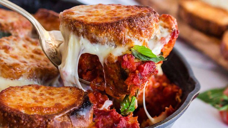 Meatball Sub Casserole.