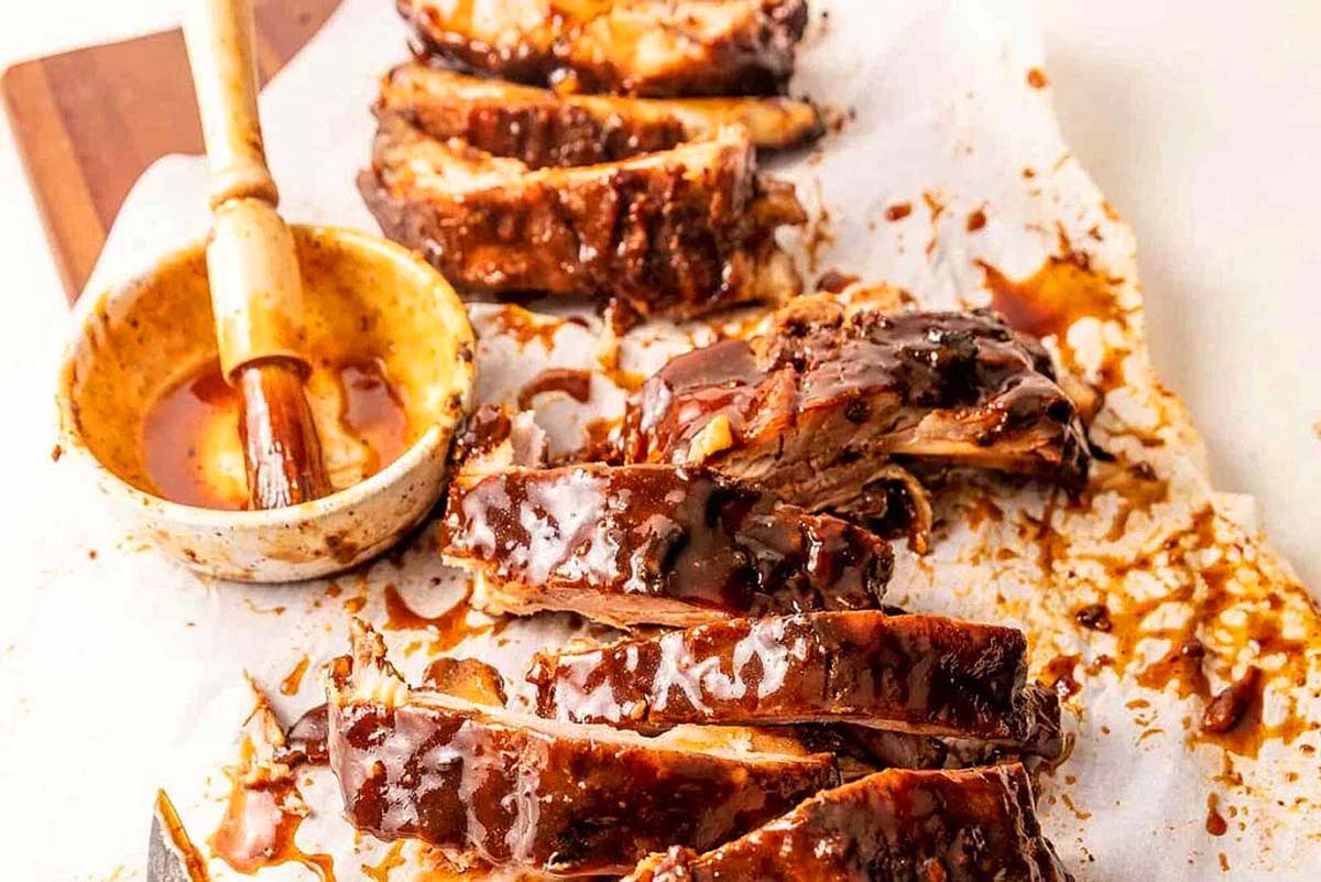Slow Cooker Baby Back Ribs. 