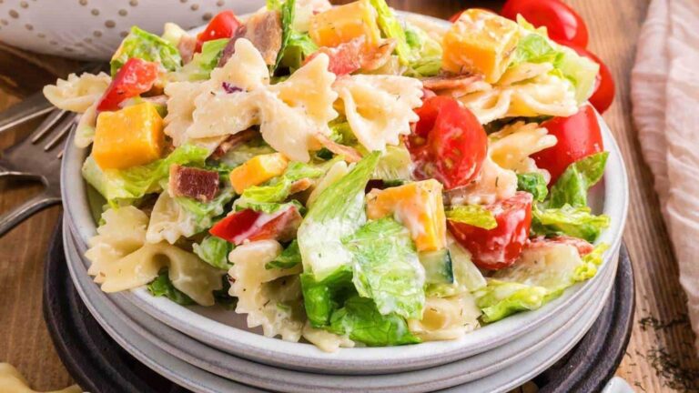 BLT Pasta Salad recipe by xoxoBella.