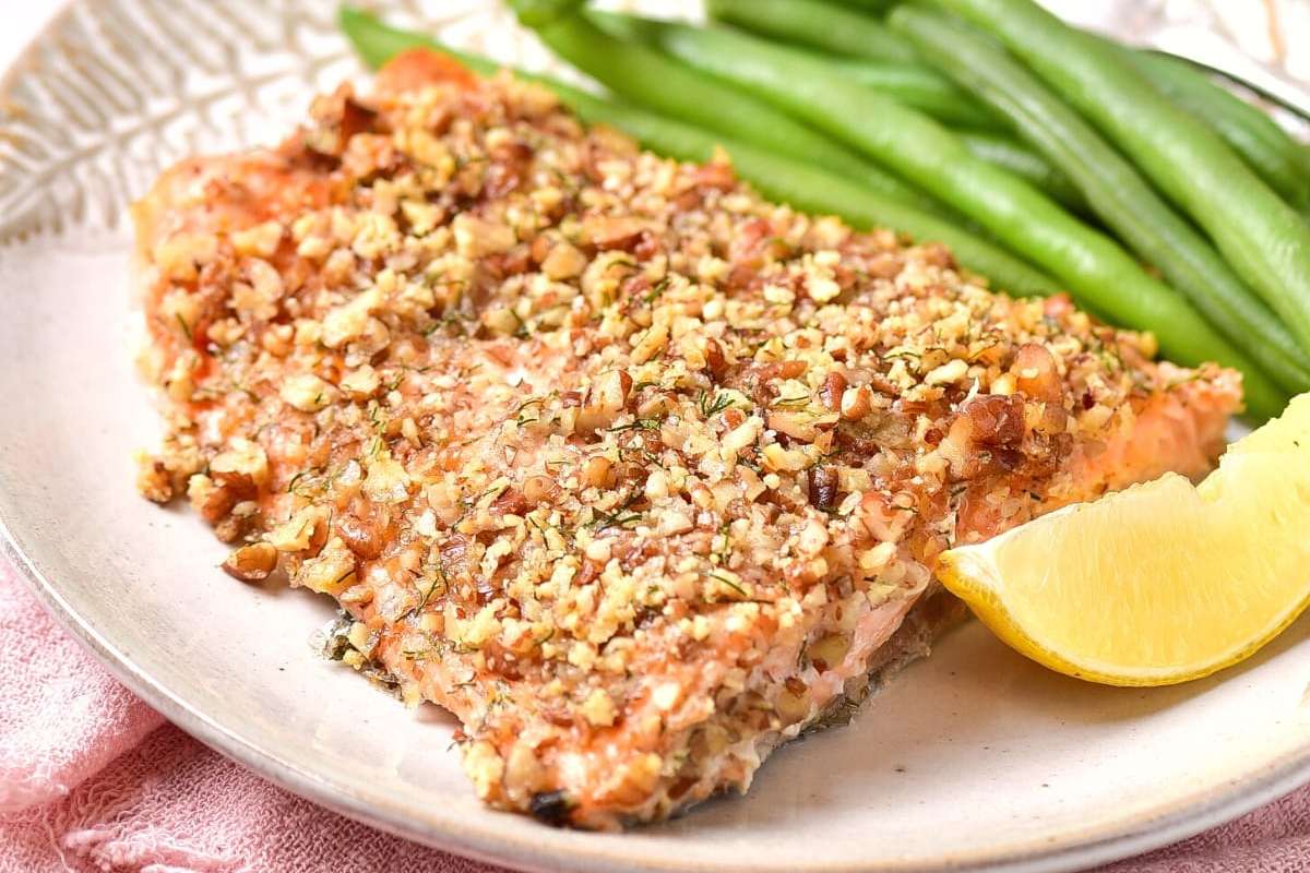 Almond Crusted Salmon