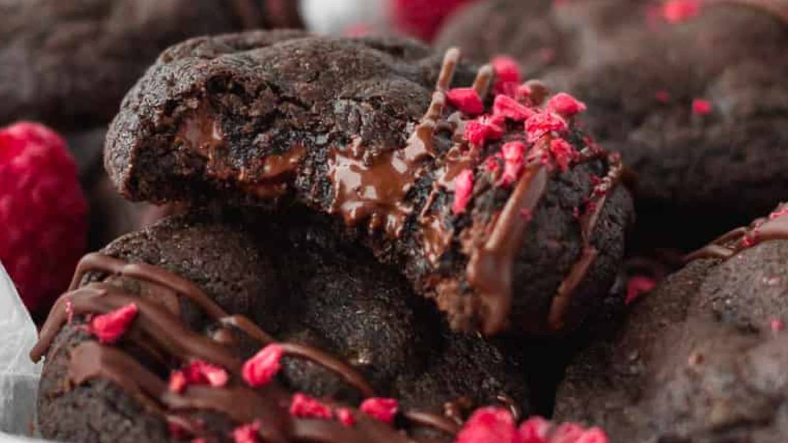 35 Desserts Perfect For Warm Day Fall Picnics 35 Double Chocolate Chip Cookies recipe by Ai Made It For You.