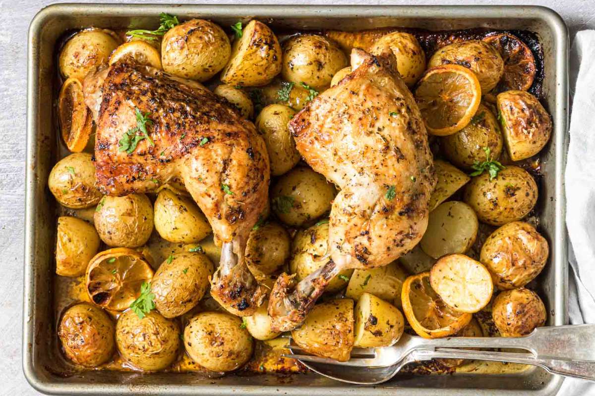 50 Spring Dinners You'll Make 100 Times 29 Baked Chicken Leg Quarters.