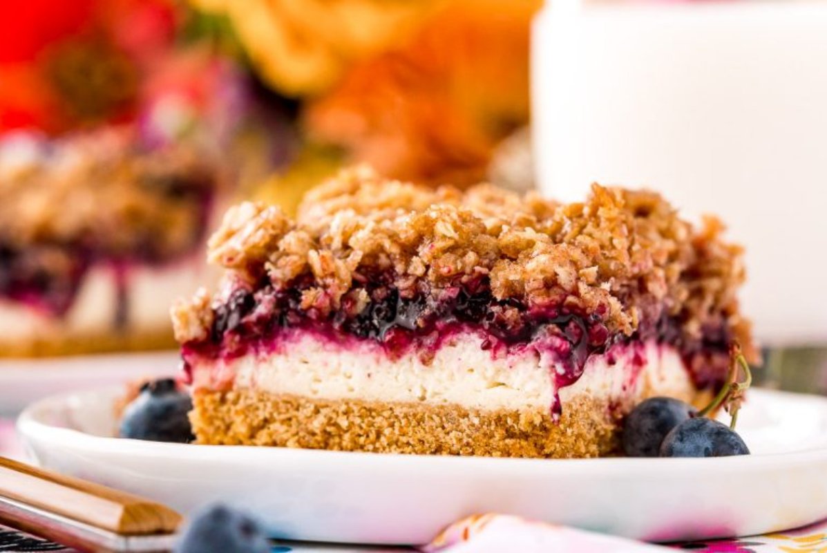 49 Blissfully Tasty Blueberry Recipes 10 Best Ever Blueberry Cheesecake Bars Recipe