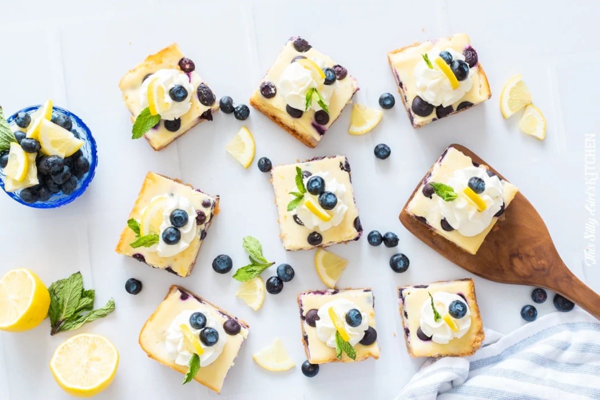 49 Blissfully Tasty Blueberry Recipes 29 Best Lemon Blueberry Bars with Golden Oreo Crust