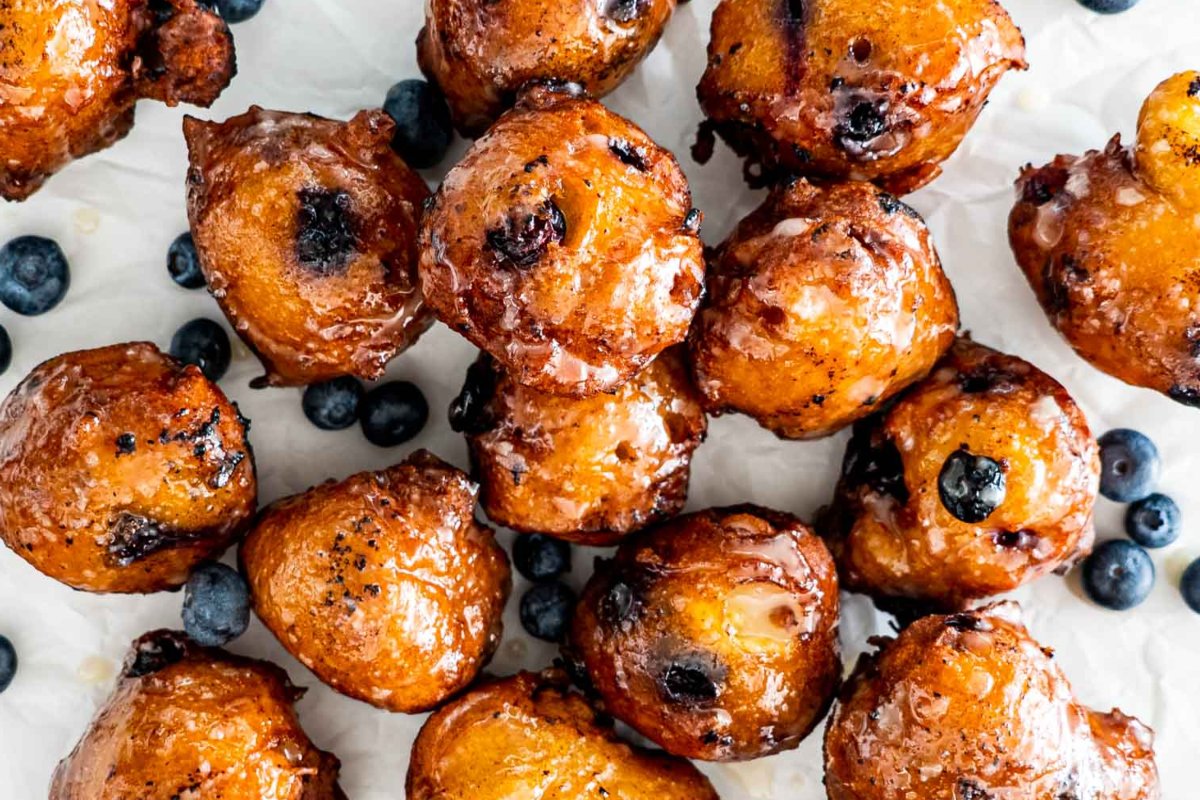 49 Blissfully Tasty Blueberry Recipes 37 Blueberry Fritters