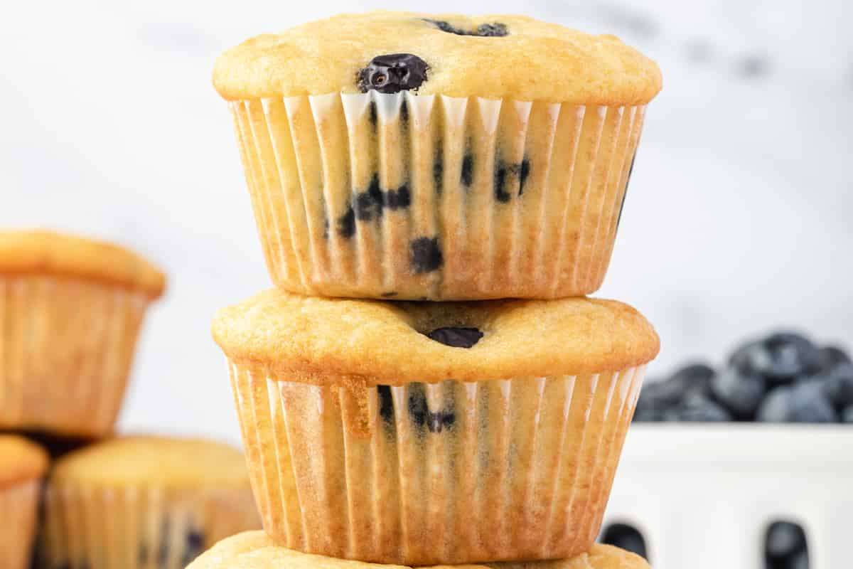 49 Blissfully Tasty Blueberry Recipes 39 Blueberry Pancake Mix Muffins Recipe 1