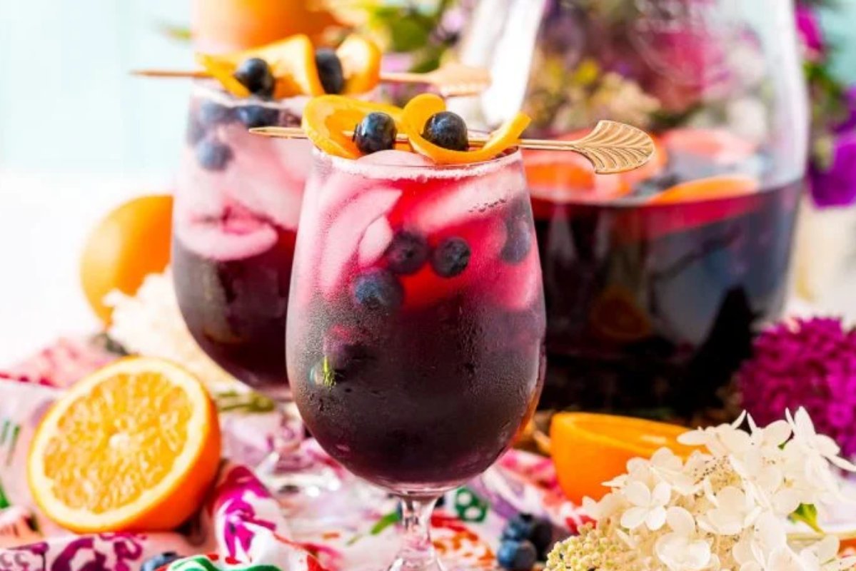 49 Blissfully Tasty Blueberry Recipes 24 Blueberry Sangria