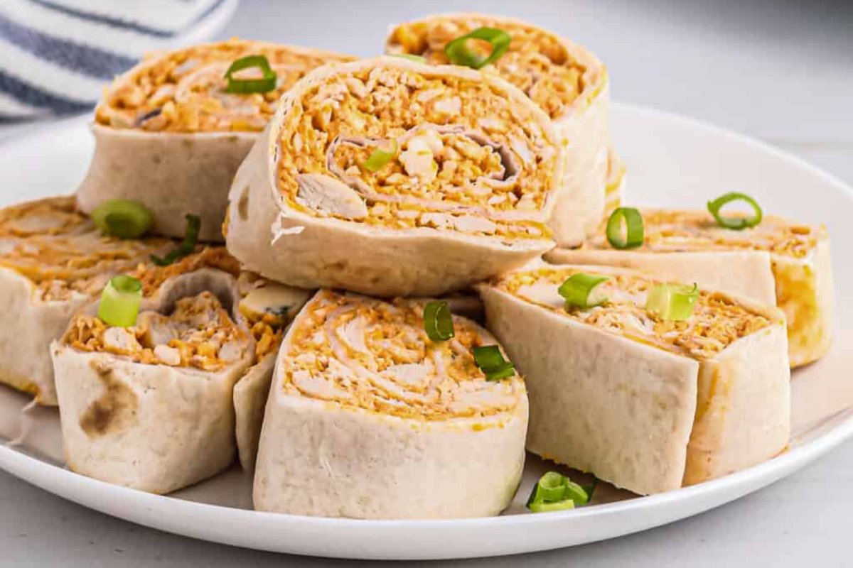 Buffalo Chicken Pinwheels Recipe