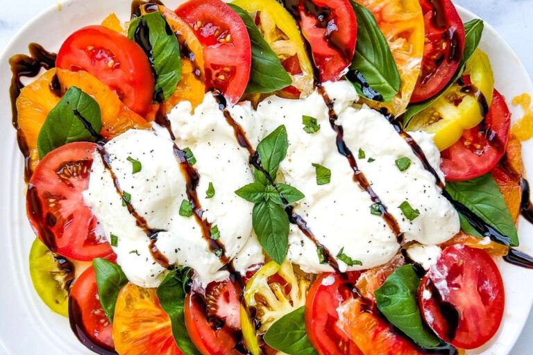 Burrata Caprese Is Summer'S Best Italian Salad!.