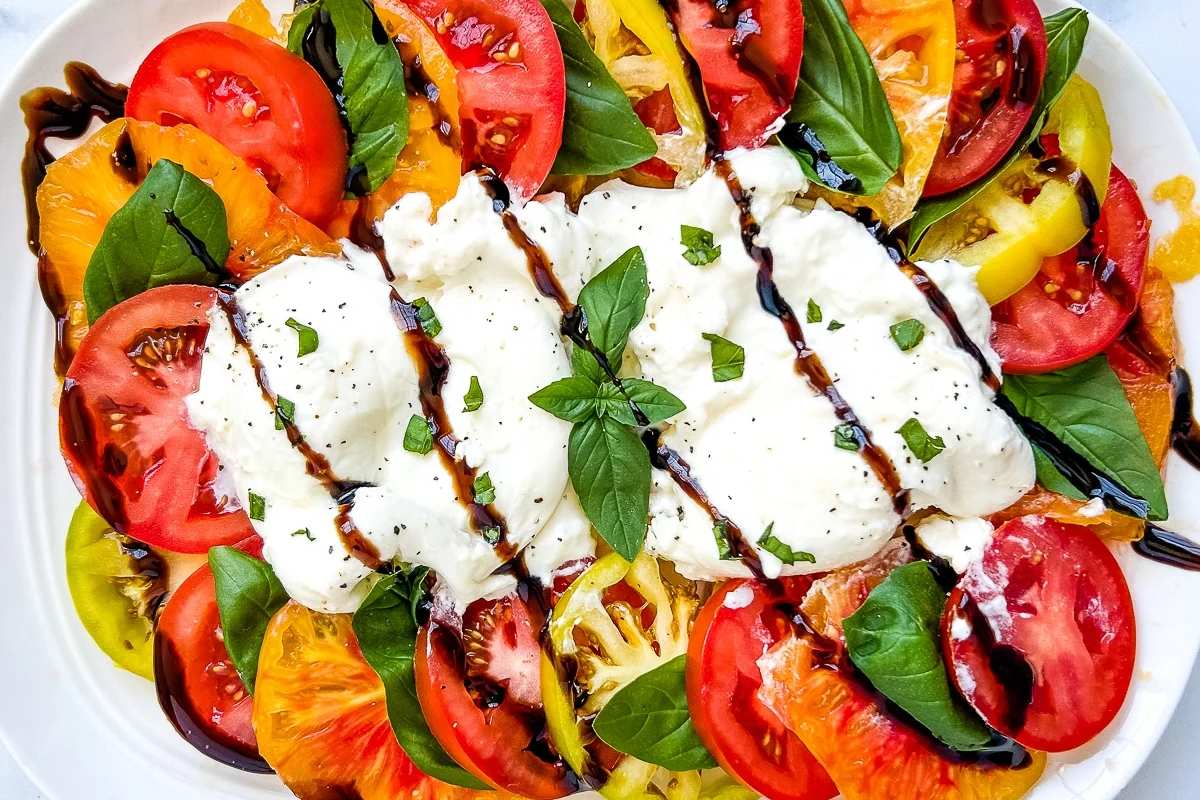 Burrata Caprese Is Summer'S Best Italian Salad!.
