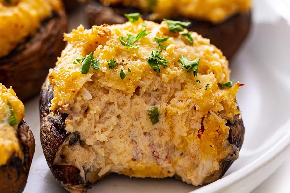 Crab Stuffed Mushrooms