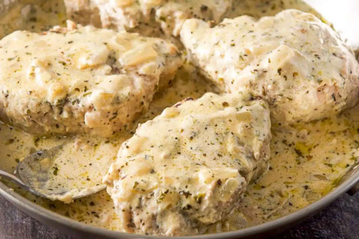 50 Spring Dinners You'll Make 100 Times 40 Creamy Pork Chops.