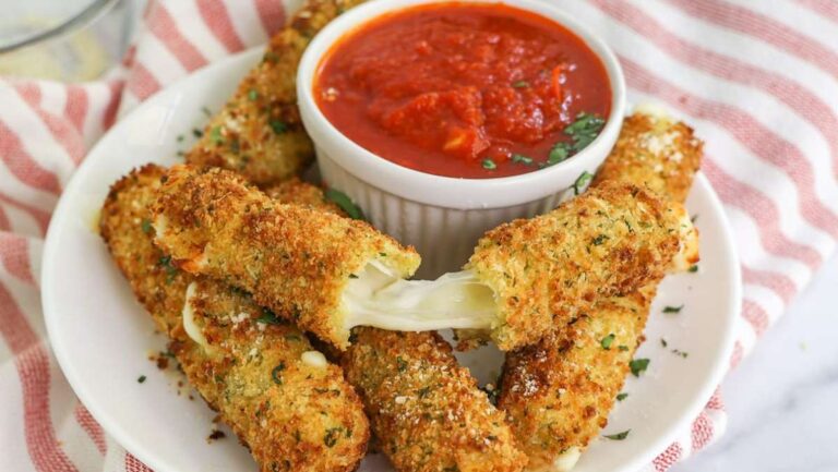 air fryer mozzarella sticks