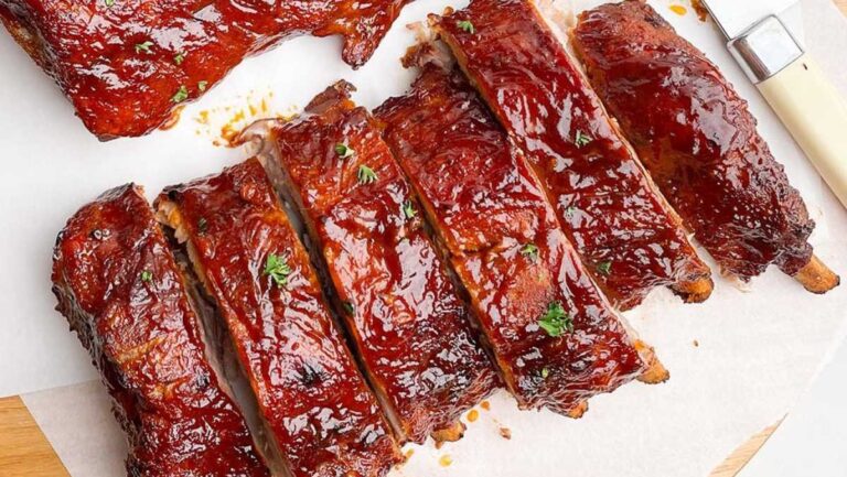 Dr. Pepper Crock Pot Ribs.