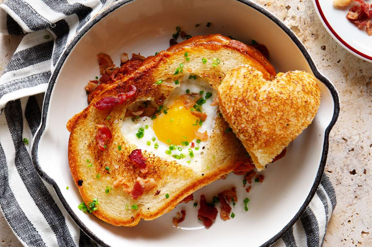 Egg Recipes For Breakfast Lunch And dinner 38 Egg in a Hole Grilled Cheese.