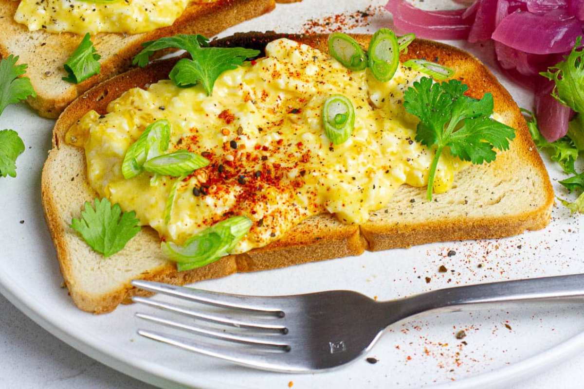 Egg Recipes For Breakfast Lunch And dinner 17 Egg Salad Toast (Japanese Inspired).
