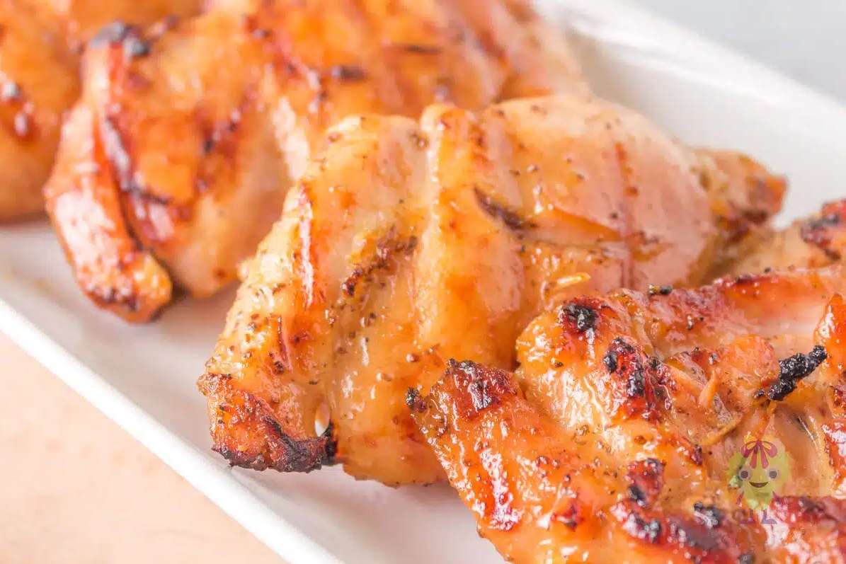 Grilled Chicken Thighs.
