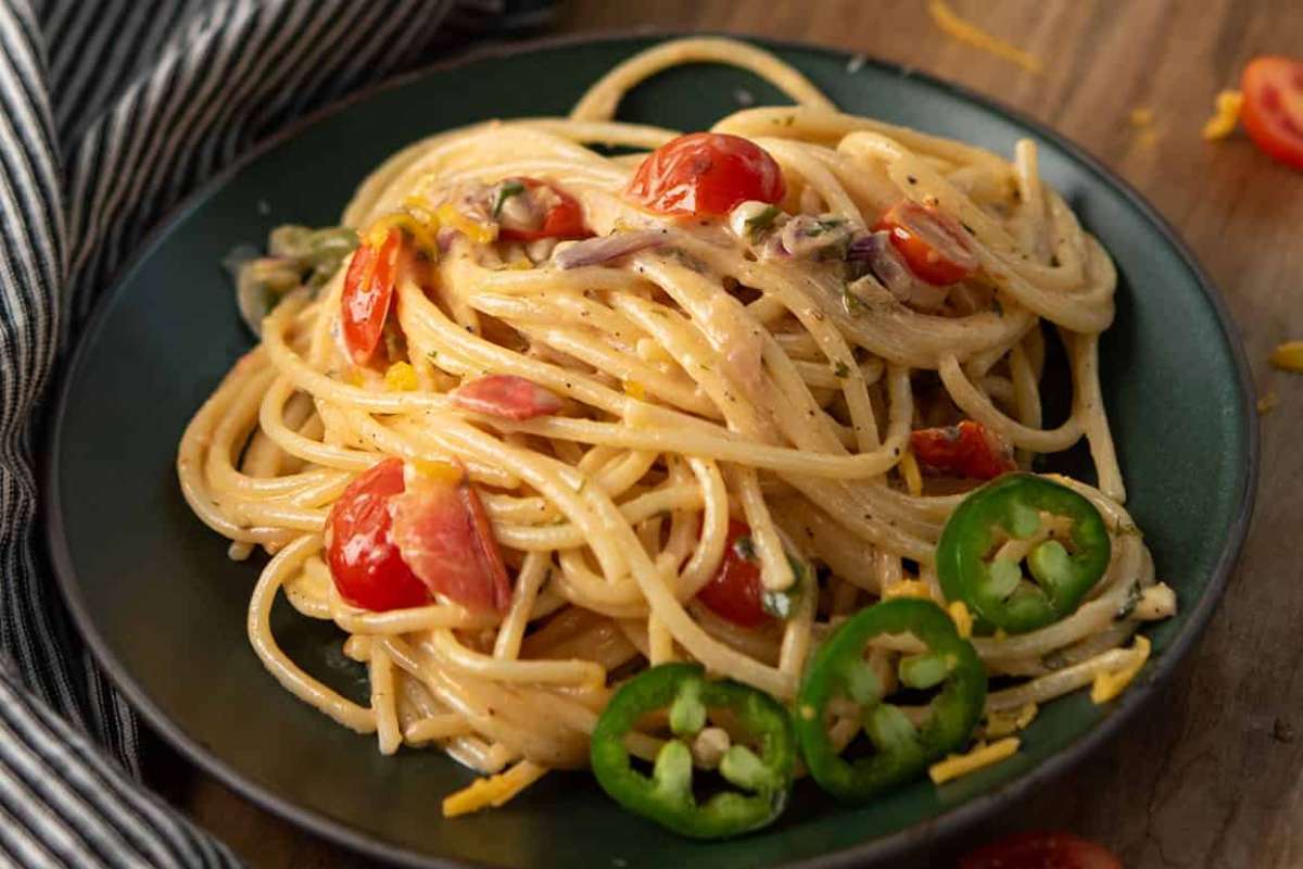 Jalapeno Spaghetti. 