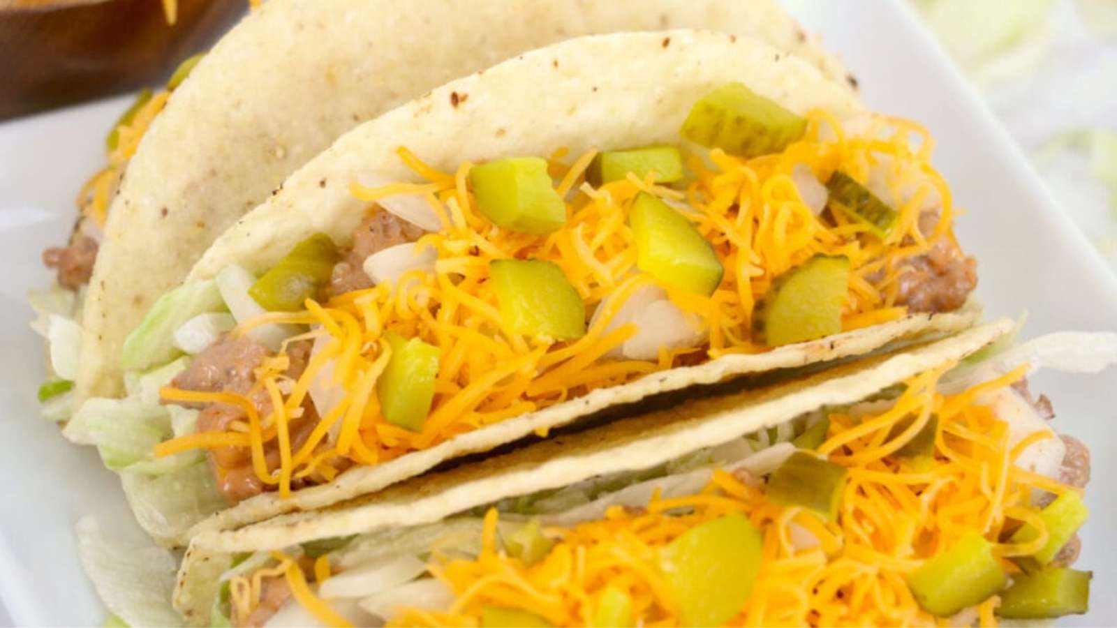 Big Mac Tacos recipe by Kitchen Divas.
