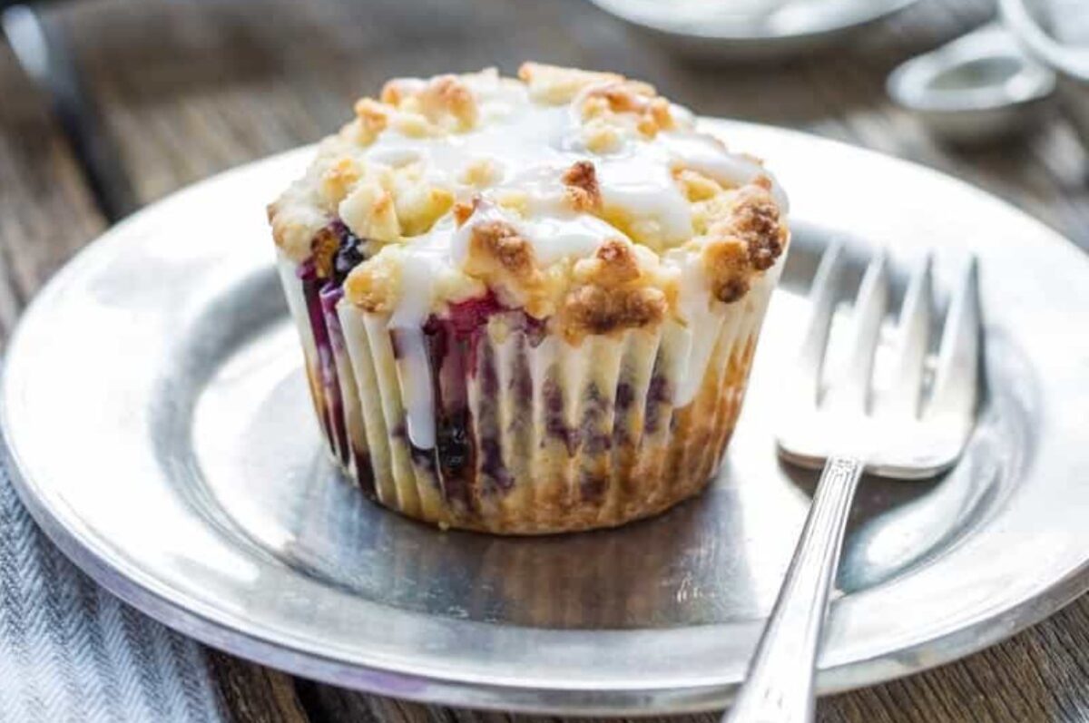 49 Blissfully Tasty Blueberry Recipes 49 Lemon Blueberry Muffins With Crumble Topping