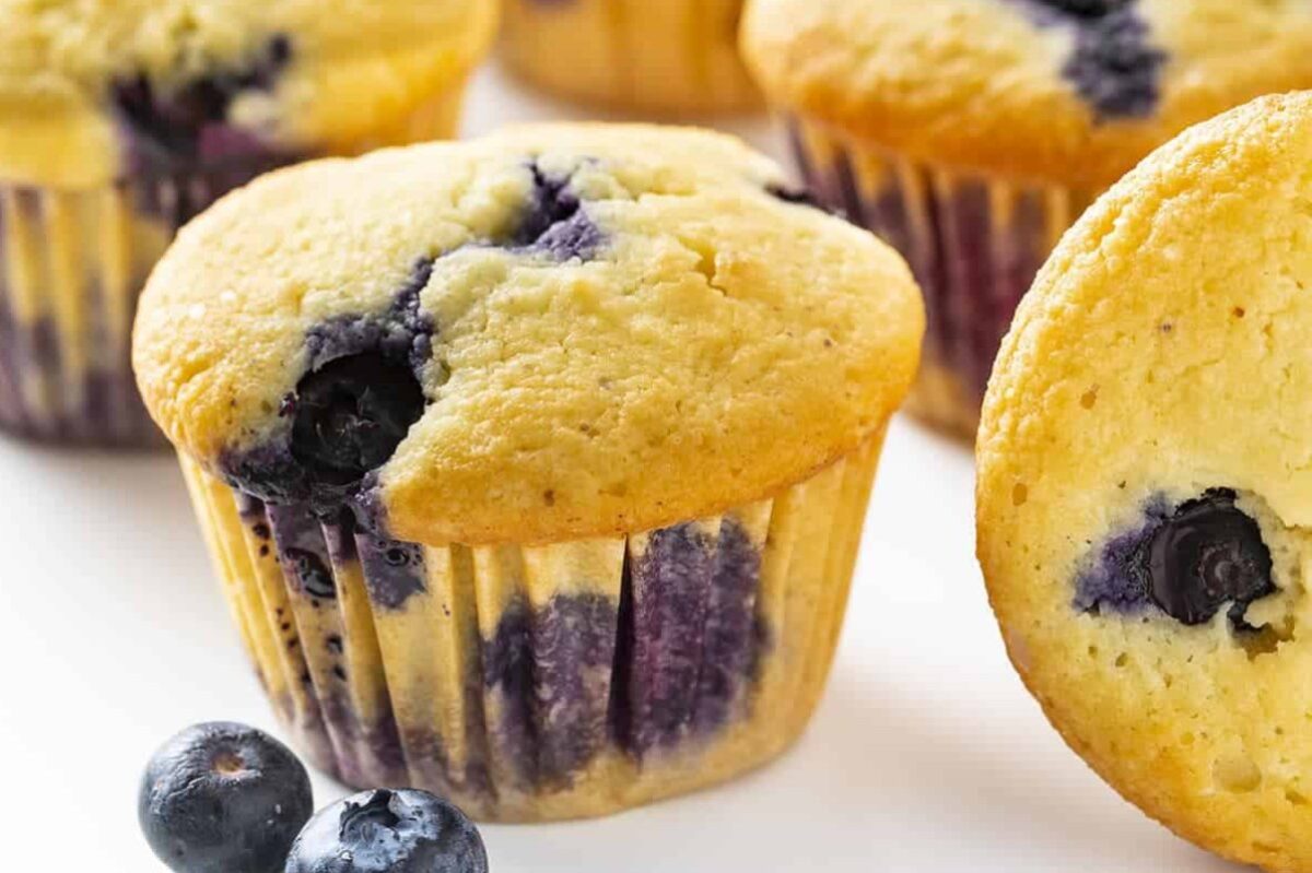 49 Blissfully Tasty Blueberry Recipes 32 Low Carb Keto Blueberry Muffins With Almond Flour 1