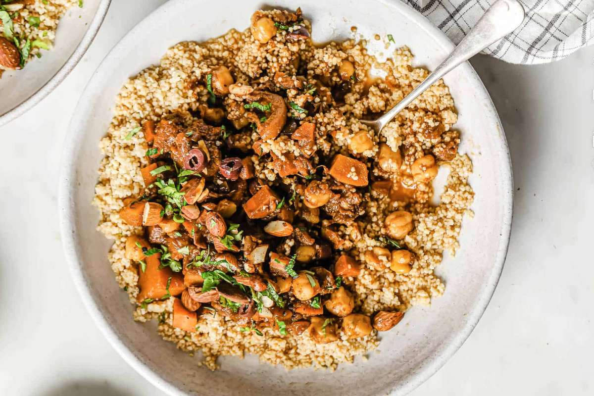 Moroccan Vegetable Tagine. 