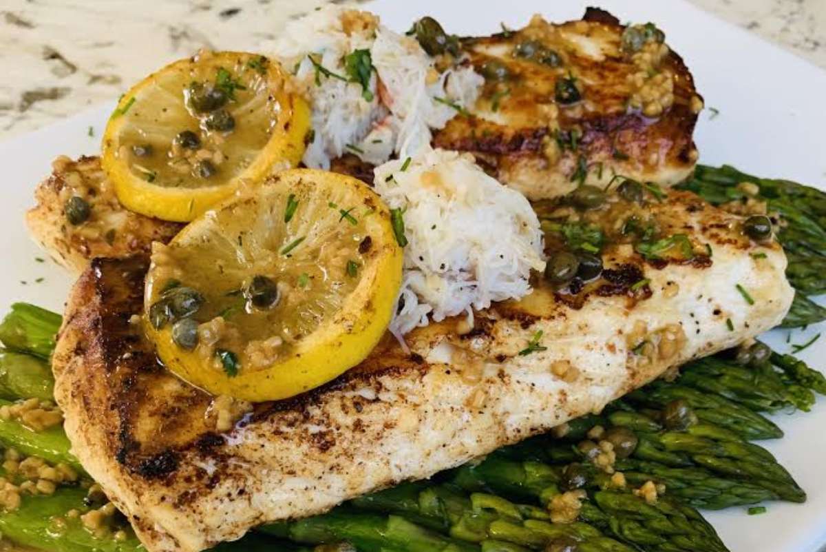 50 Spring Dinners You'll Make 100 Times 36 Pan Seared Halibut with Lemon Caper Sauce.