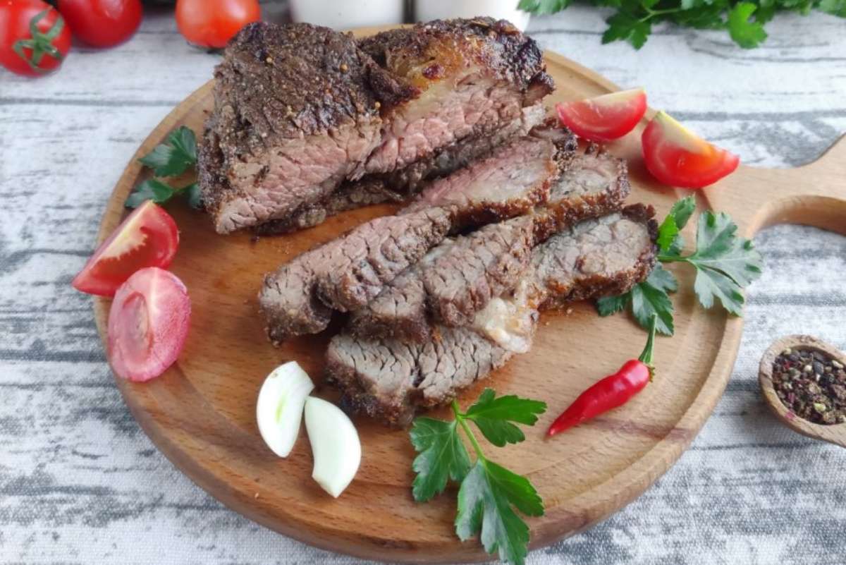 Perfectly Tender and Juicy Air Fryer Ribeye Steak